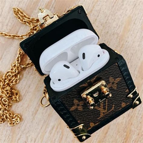 louis vuitton trunk airpods case|Louis Vuitton AirPods bag.